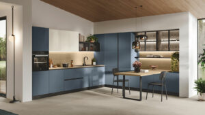 Cucina Stosa Moderna Kaya angolare nobilitato ink