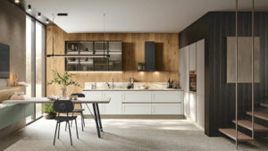 Cucina Stosa Moderna Sveva angolare alkorcell white matt